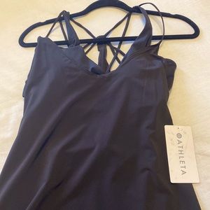 Athlete black sundress. New with tags, size medium.